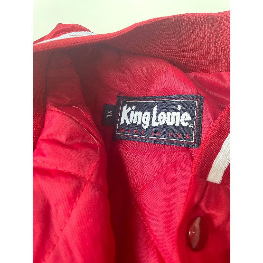 ヴィンテージ　 スタジャン　 サテン USA製 king louie