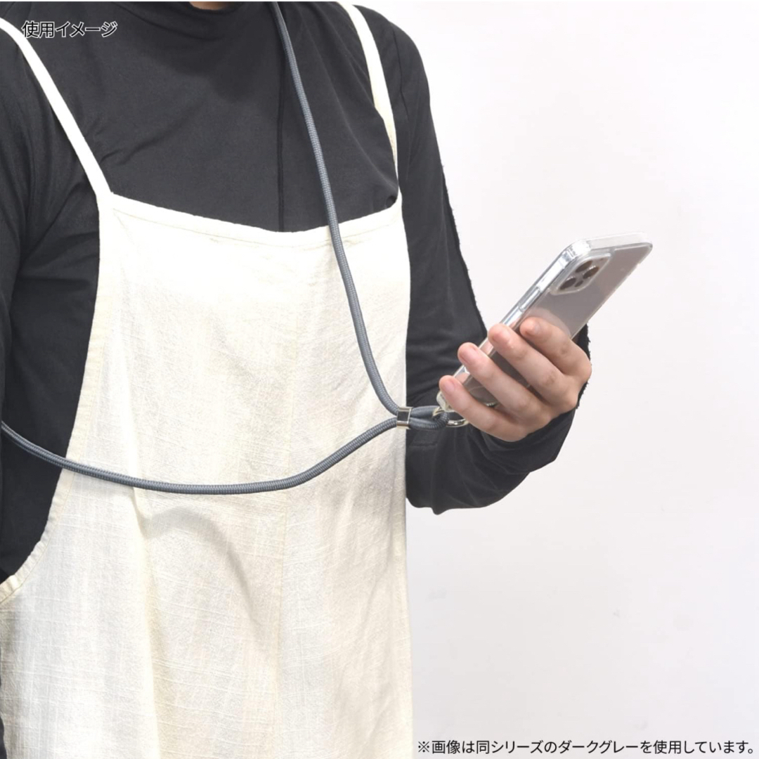 マルチリングプラス ストラップセット ベージュ MRP-03BE  3枚付き スマホ/家電/カメラのスマホアクセサリー(ストラップ/イヤホンジャック)の商品写真