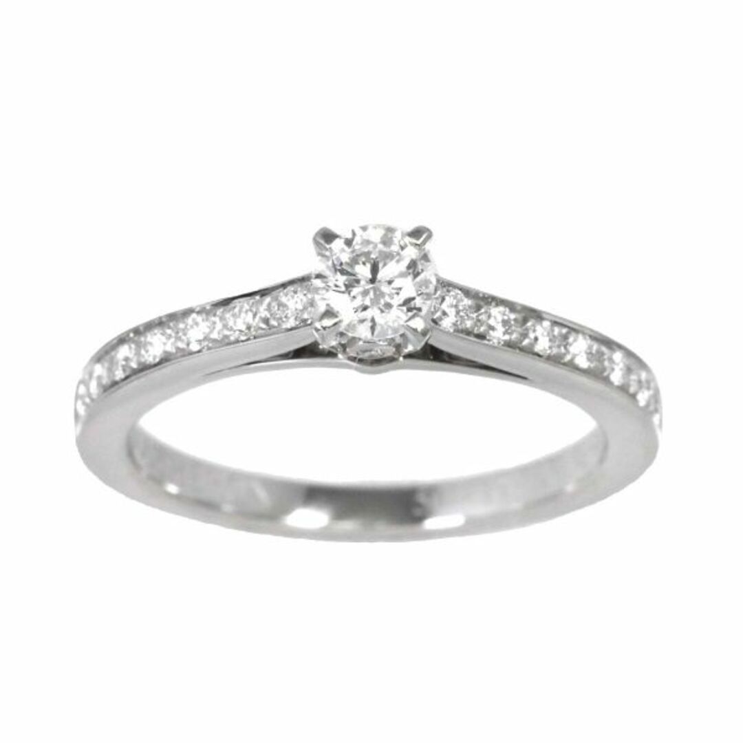 BOUCHERON(ブシュロン)のブシュロン BOUCHERON ビーラブド ダイヤ 0.23ct F/VVS1/3EX #50 リング Pt プラチナ 指輪 【証明書・鑑定書付き】90201067 レディースのアクセサリー(リング(指輪))の商品写真