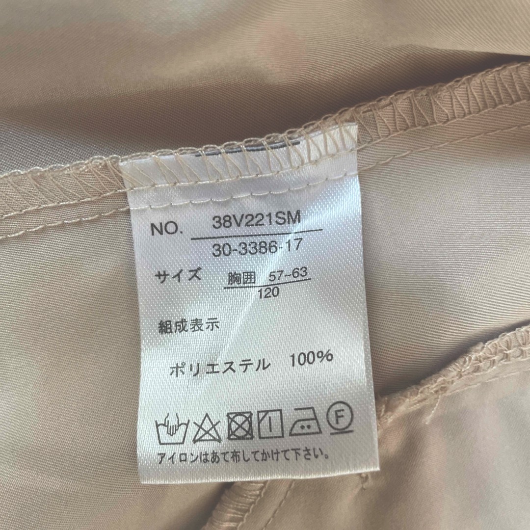 しまむら(シマムラ)のトレンチコート　120 キッズ/ベビー/マタニティのキッズ服女の子用(90cm~)(コート)の商品写真