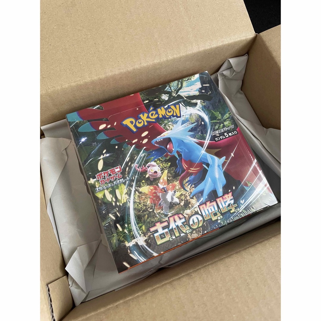 ポケモンカード 古代の咆哮 シュリンクありBOX | フリマアプリ ラクマ ポケセン ポケモンカード 古代の咆哮 box シュリンクあり