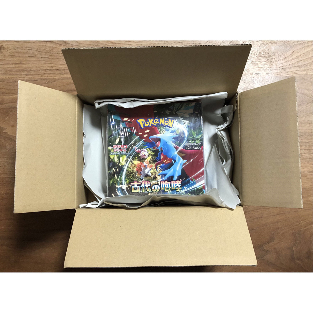 ポケセン ポケモンカード 古代の咆哮 box シュリンクありの通販 by AI ... ポケセン ポケモンカード 古代の咆哮 box シュリンクあり