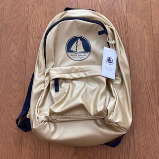 プチバトー(PETIT BATEAU)のプチバトー　リュック　ゴールド(リュックサック)