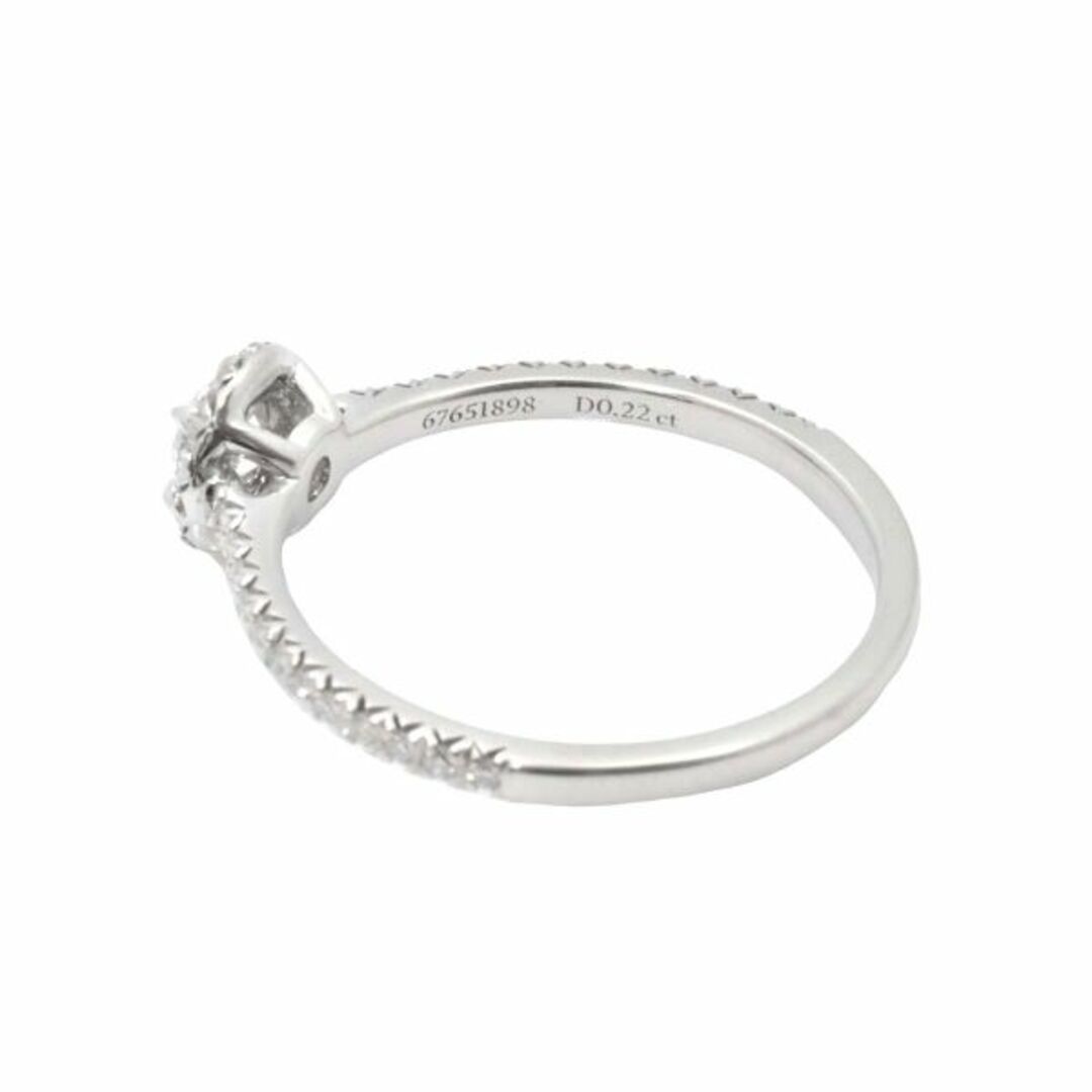 Tiffany & Co.(ティファニー)のティファニー TIFFANY&CO. ソレスト ダイヤ 0.22ct I/VVS1/3EX 8.5号 リング Pt 指輪【鑑定書付き】VLP 90202362 レディースのアクセサリー(リング(指輪))の商品写真