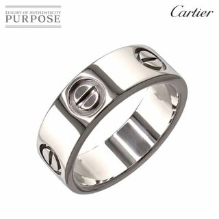 カルティエ(Cartier)のカルティエ Cartier ラブ #48 リング Pt プラチナ 指輪 VLP 90202768(リング(指輪))