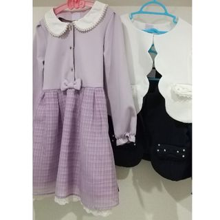 アクシーズファムキッズ(axes femme kids)のﾜﾝﾋﾟｰｽ ﾉｰｶﾗｰｼﾞｬｹｯﾄ 120(ドレス/フォーマル)