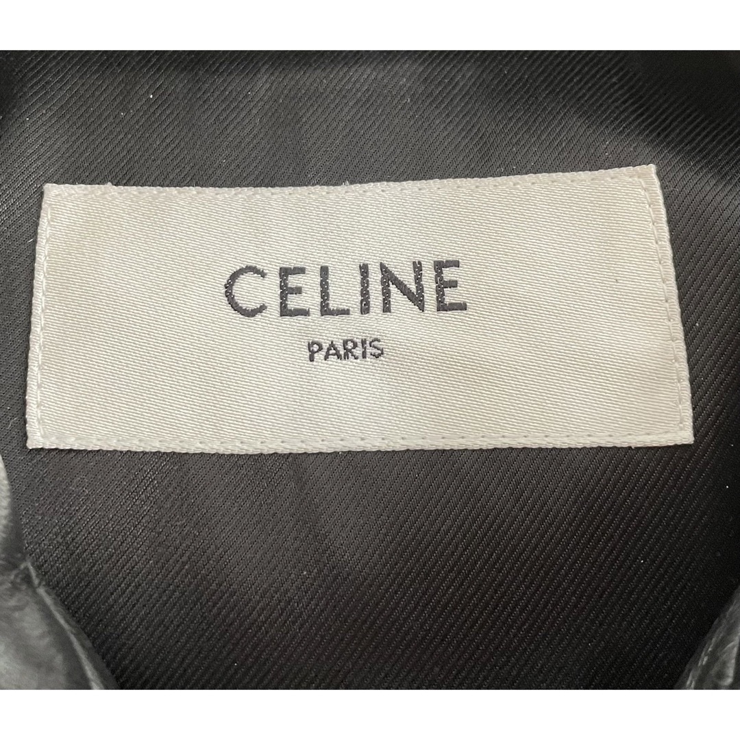 エディスリマン着用 23SS Celine シングルレザージャケット 44