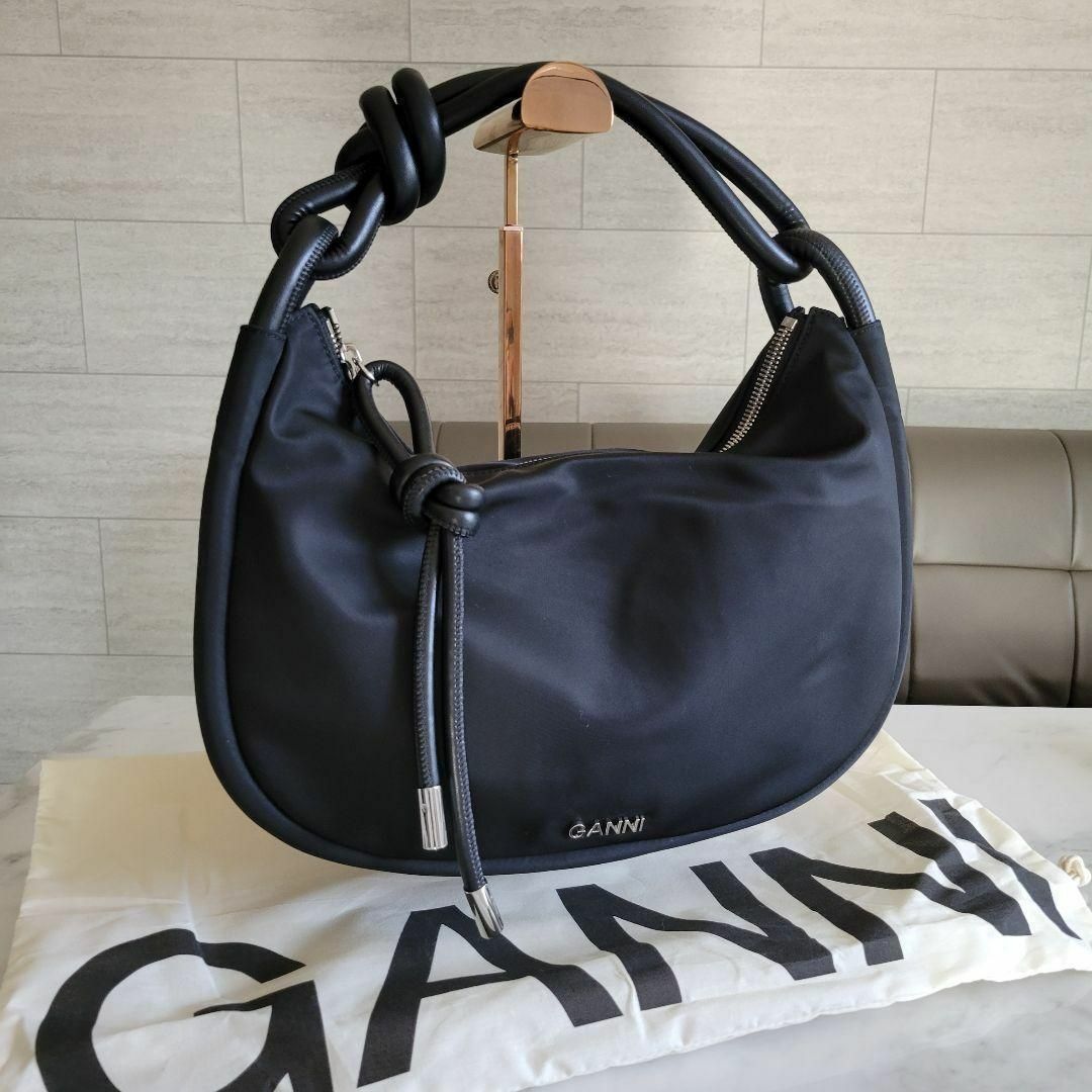 ☆新品未使用☆GANNI ガニー バゲットバッグ ノットバッグ