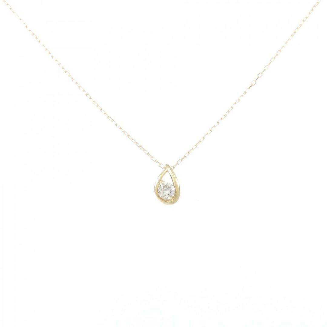 K18YG ダイヤモンド ネックレス 0.05CT-