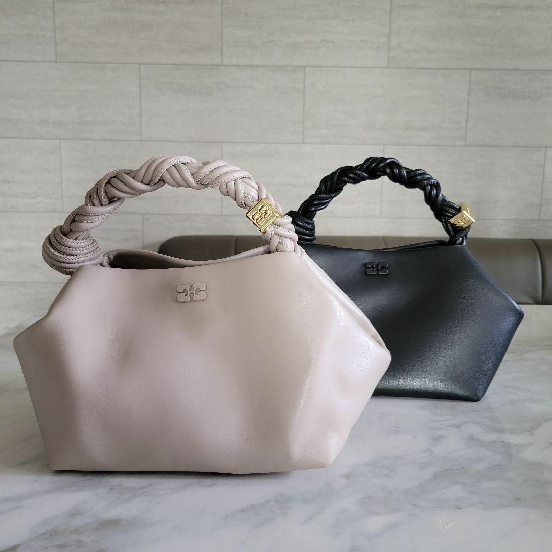 ☆新品未使用☆GANNI ガニー BOU BAG ライトグレーの通販 by SHACI-H