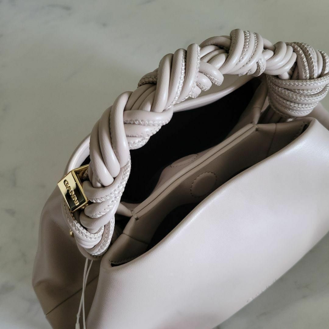 ☆新品未使用☆GANNI ガニー BOU BAG ライトグレーの通販 by SHACI-H