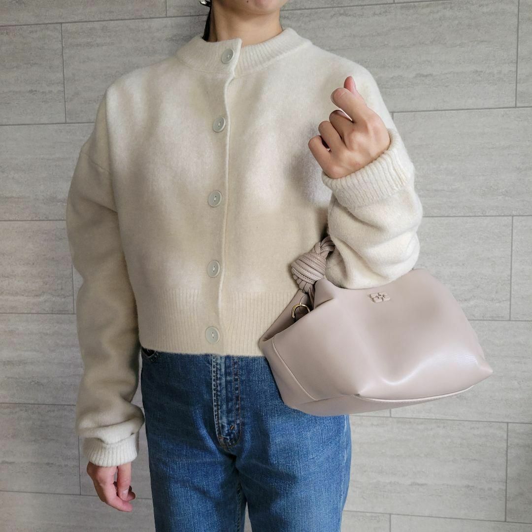 ☆新品未使用☆GANNI ガニー BOU BAG ライトグレーの通販 by SHACI-H