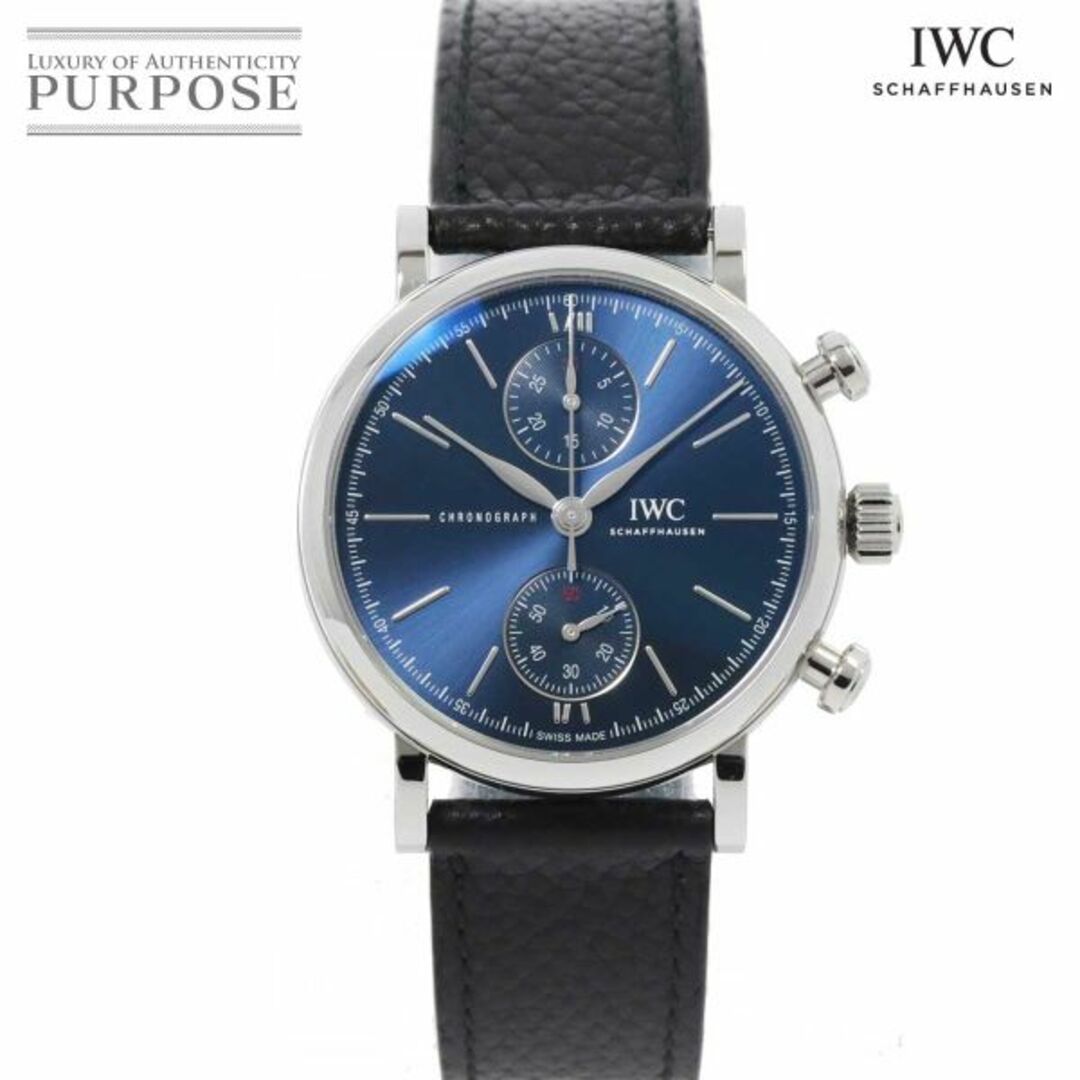 IWC ポートフィノ クロノグラフ ローレウス スポーツ フォー グッド IW391408 インターナショナル ウォッチ カンパニー Portfino VLP 90211586文字盤色ブルー