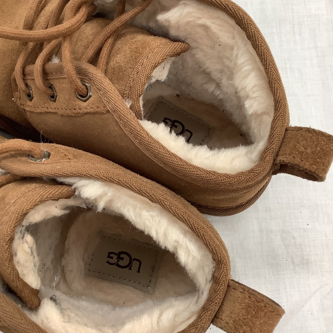 【クリーニング済み】UGG  ショートムートンブーツ　キャメル