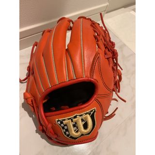 ウィルソン(wilson)のウィルソン 内野手用軟式グローブ 【極美品】(グローブ)