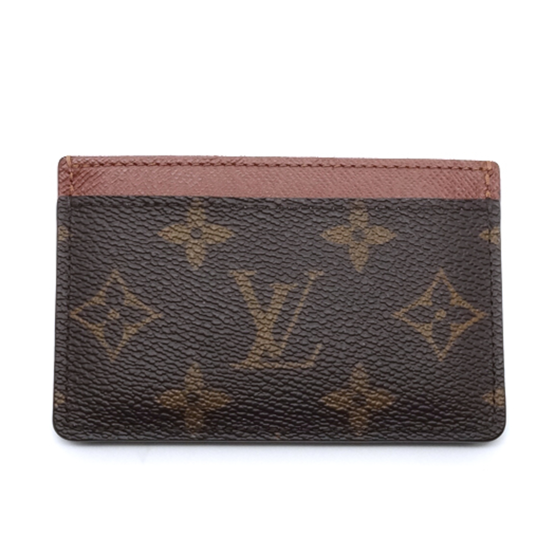 LOUIS VUITTON(ルイヴィトン)の ルイ ヴィトン ポルトカルトサーンプル モノグラム キャンバス M61733 カードケース LOUIS VUITTON  メンズのファッション小物(名刺入れ/定期入れ)の商品写真