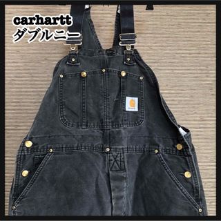 carhartt カーハート　overall オーバーオール ツナギ　黒 L程度