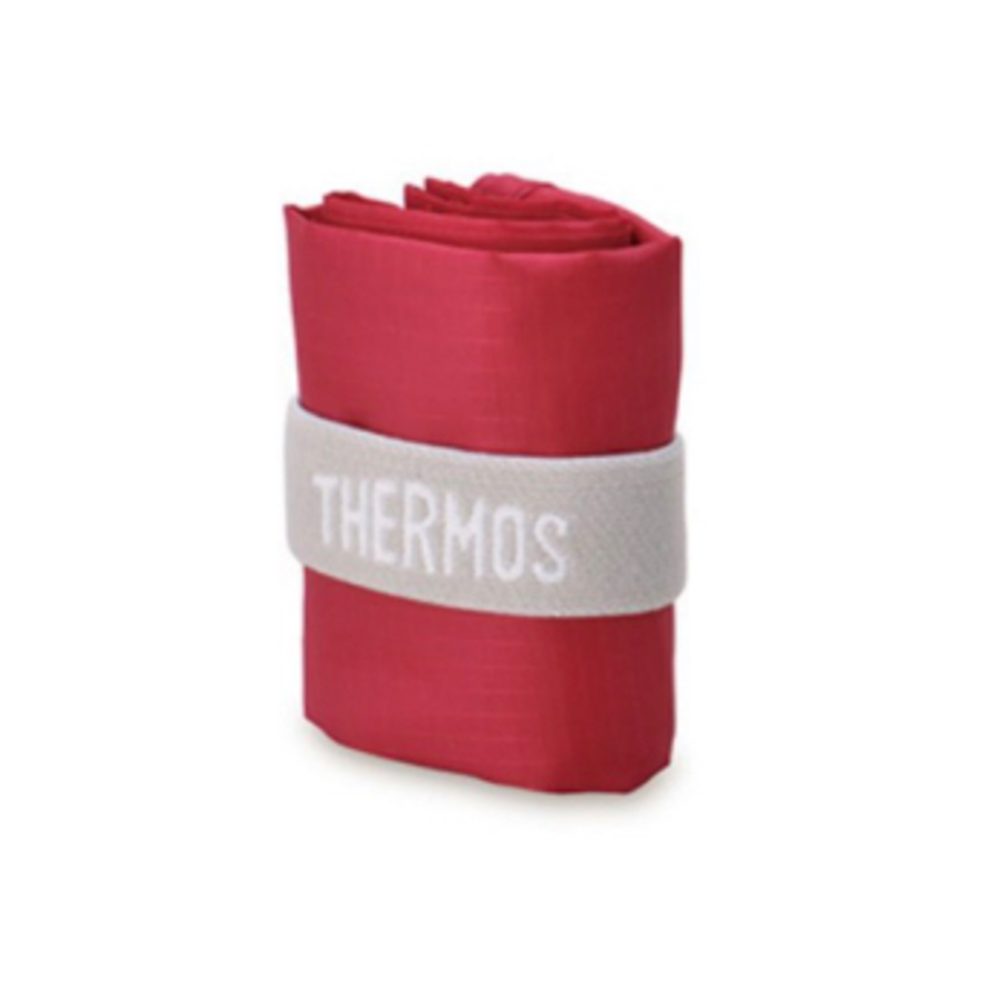 THERMOS(サーモス)の【新品未使用】☆THERMOS☆ サーモス ポケットバッグ 約10L レッド レディースのバッグ(エコバッグ)の商品写真