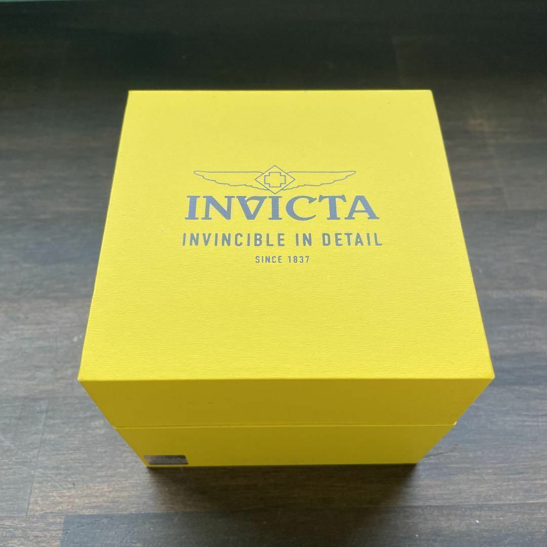 新品未使用【INVICTA】インビクタ メンズ クォーツ 腕時計 黒★291