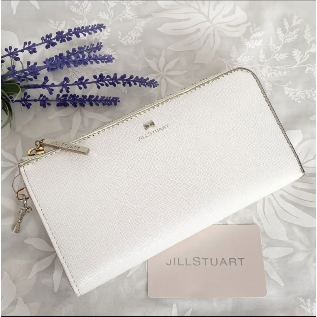 【新品】JILLSTUART L字ファスナー長財布 プリズム ホワイト | フリマアプリ ラクマ