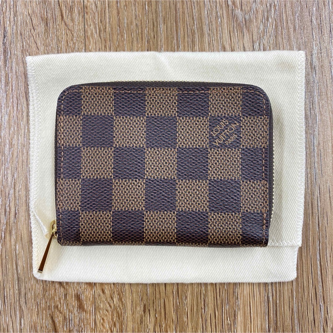 LOUIS VUITTON(ルイヴィトン)のr3775 ルイヴィトン  ダミエジッピー•コイン パース ICチップ  レディースのファッション小物(コインケース)の商品写真