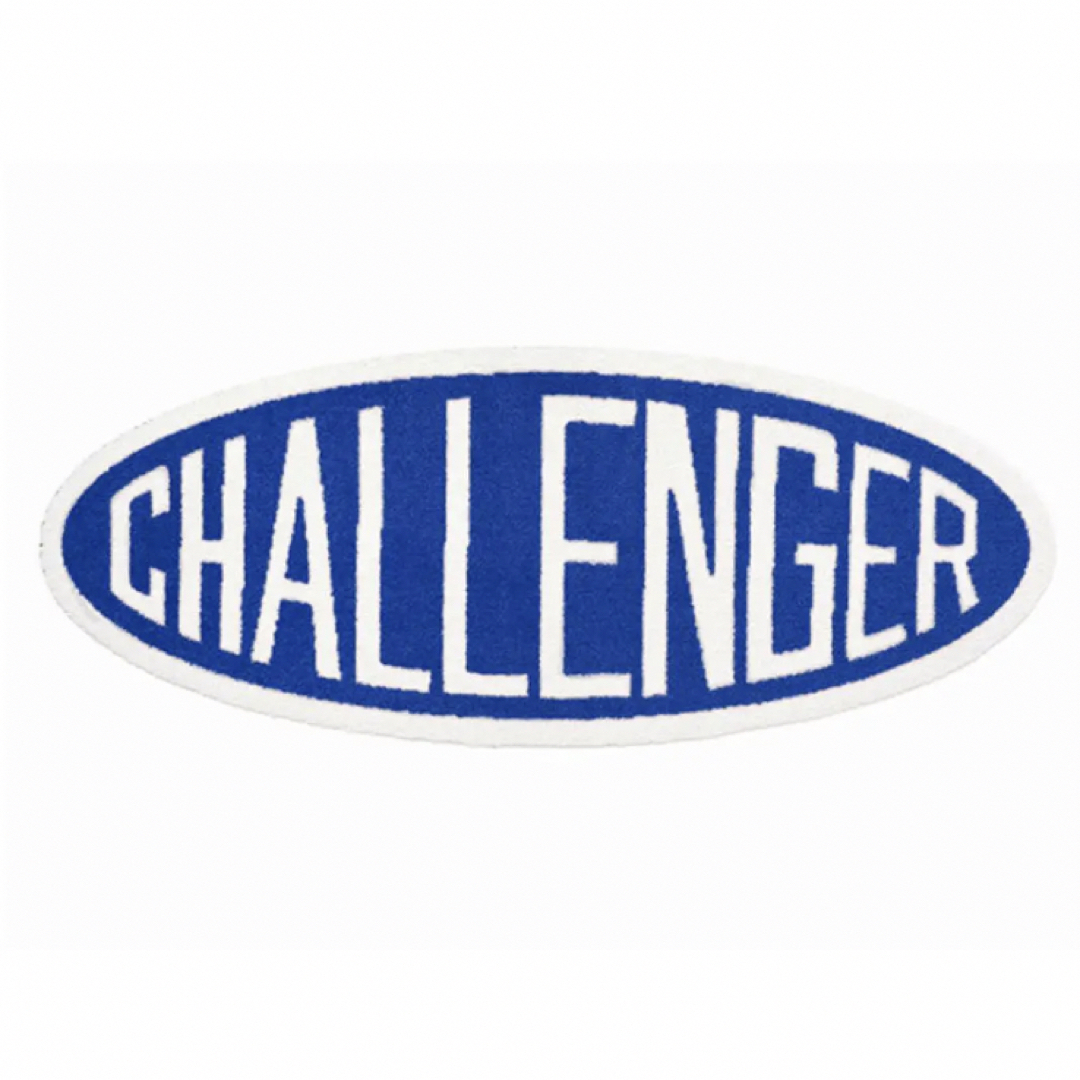 challenger oval logo mat blue 23aw マット