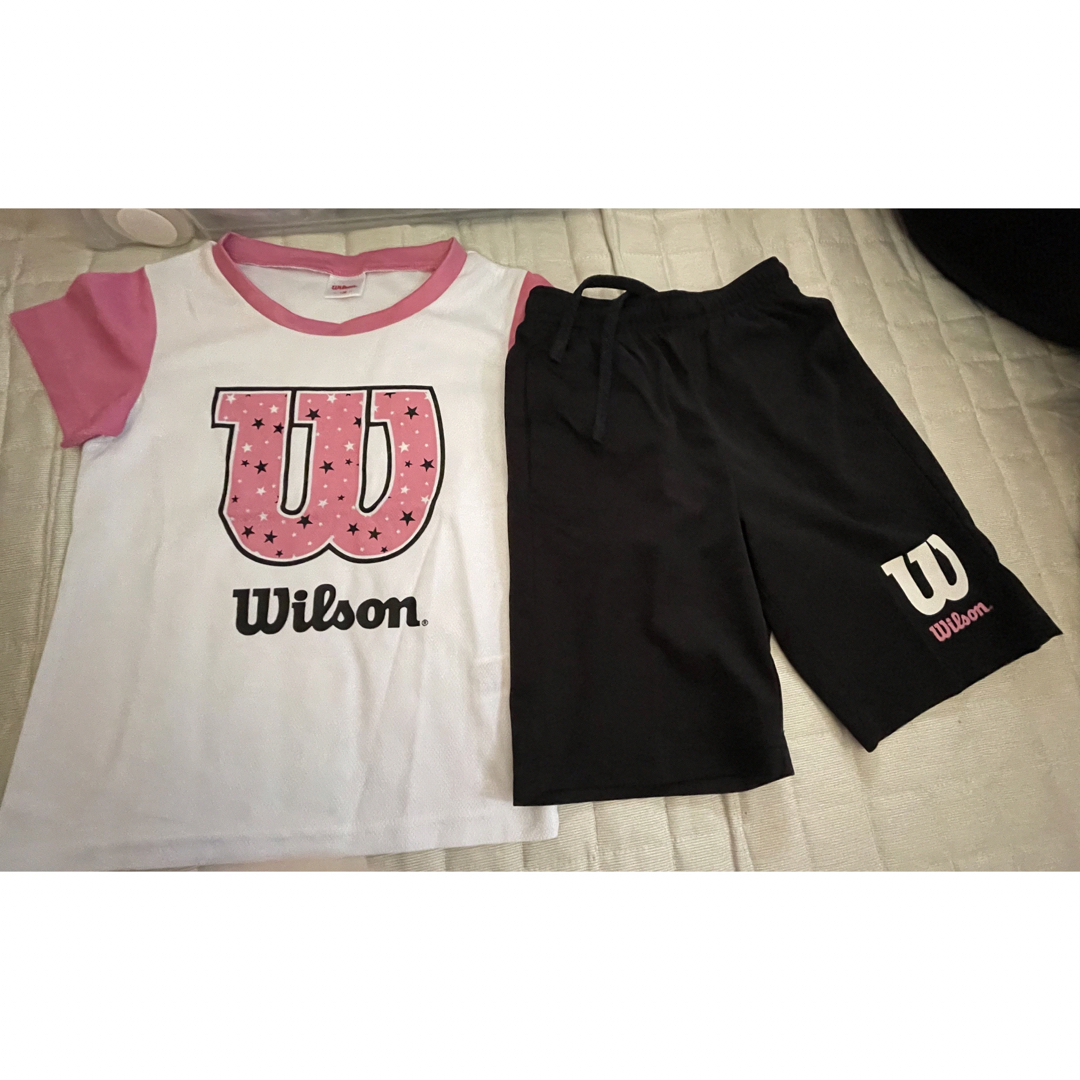 wilson(ウィルソン)のウィルソン　セットアップ　130 キッズ/ベビー/マタニティのキッズ服女の子用(90cm~)(Tシャツ/カットソー)の商品写真