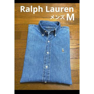 ポロラルフローレン(POLO RALPH LAUREN)のラルフローレン デニムシャツ ボタンダウン マルチカラーポニー   NO1575(シャツ)