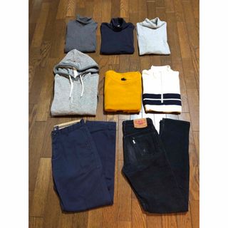 ユニクロ(UNIQLO)のメンズ　まとめ売り　Sサイズ　BIG JOHN ユニクロ　H&M GAP(Tシャツ/カットソー(七分/長袖))