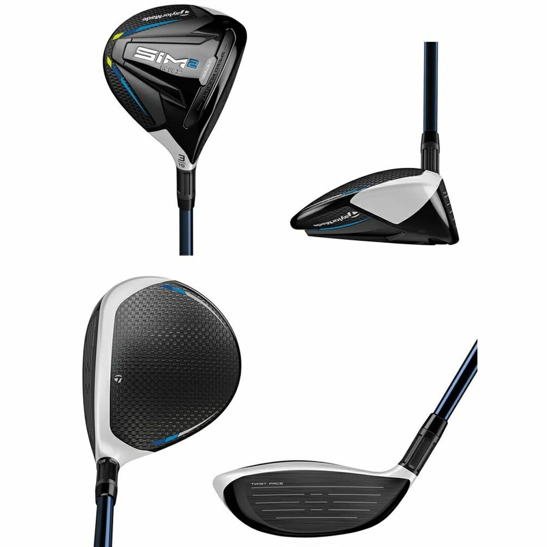 TaylorMade - SIM2 MAX フェアウェイウッド 5W TENSEI BLUE TM50 Sの ...