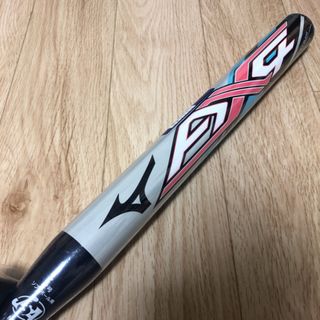 ミズノ(MIZUNO)のミズノ AX4 2号ボール用 2022限定モデル 78㎝ 570g ミドル(バット)