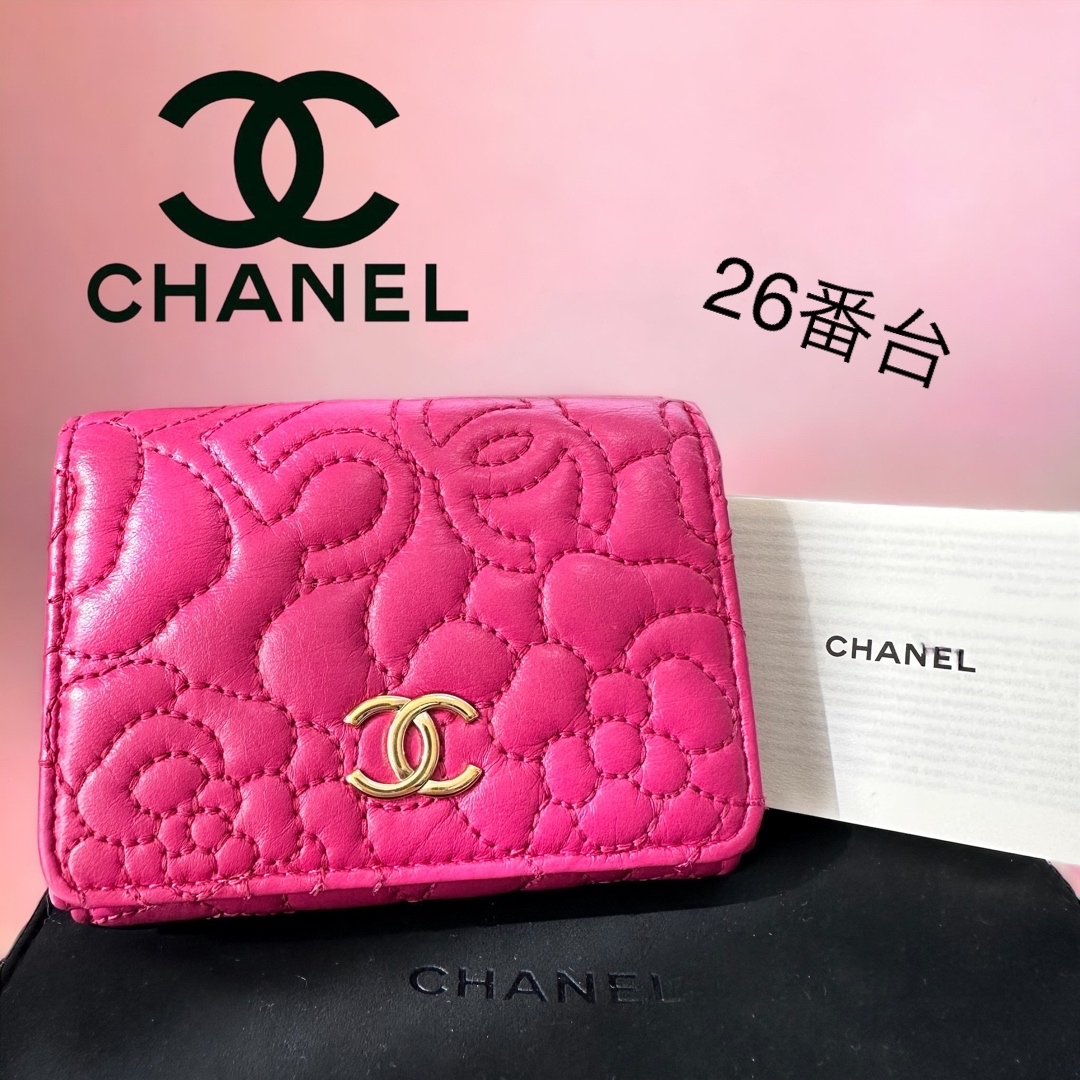 CHANEL - 【CHANEL】シャネル 三つ折り財布 コンパクトウォレット