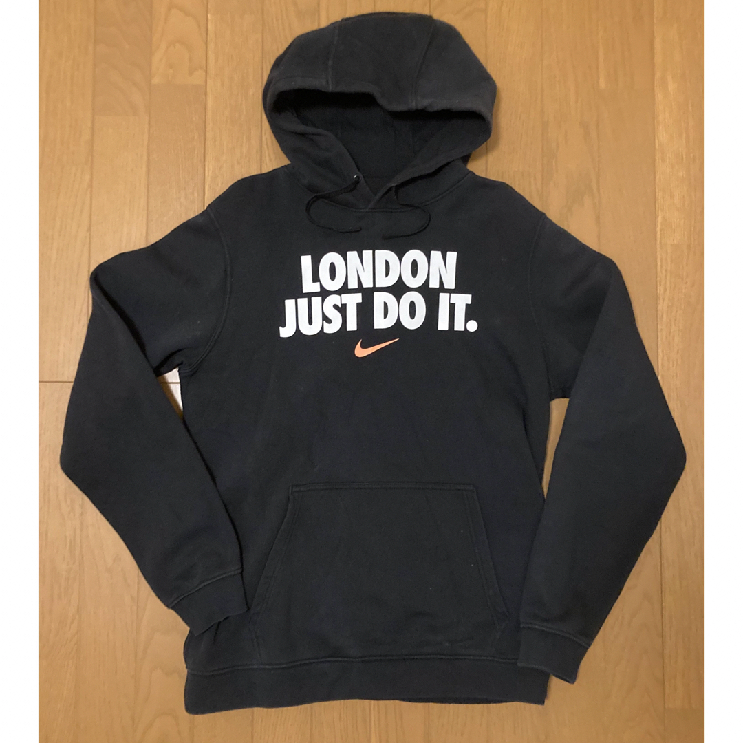 【美品】NIKE フーディ プルオーバーパーカー JUST DO IT Lサイズ