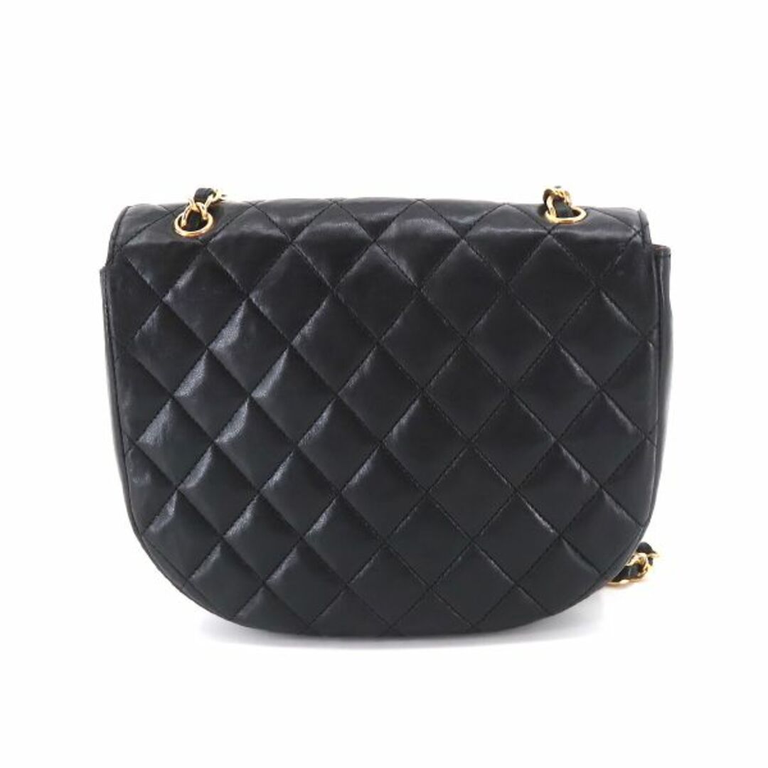 シャネル CHANEL マトラッセ デカココ チェーン ショルダー バッグ レザー ブラック ゴールド 金具 ヴィンテージ VLP 90204551