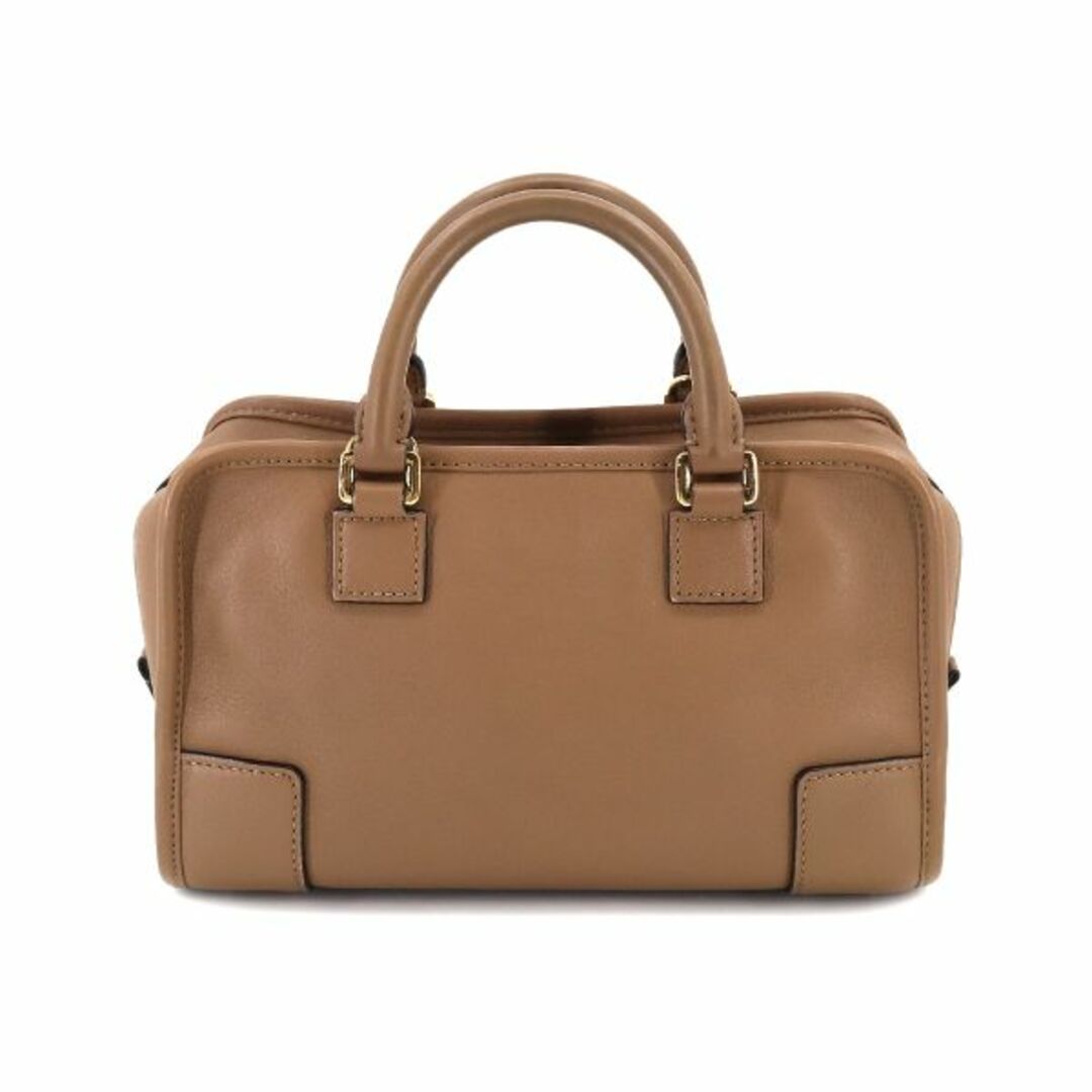 ロエベ LOEWE アマソナ 23 2way ハンド ショルダー バッグ レザー ブラウン ゴールド 金具 VLP 90208114