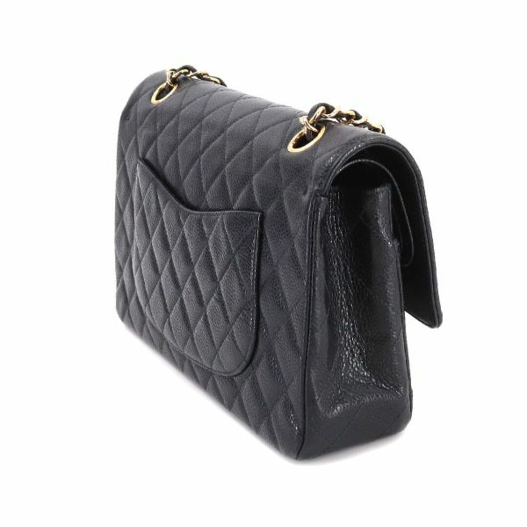 シャネル CHANEL マトラッセ 25 チェーン ショルダー バッグ キャビアスキン ブラック A01112 ゴールド 金具 VLP 90208447 2