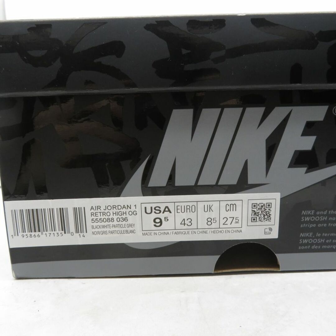Nike 22ss AIR JORDAN 1HIGH OG REBELLIONAIRE 555088-036 Size-30