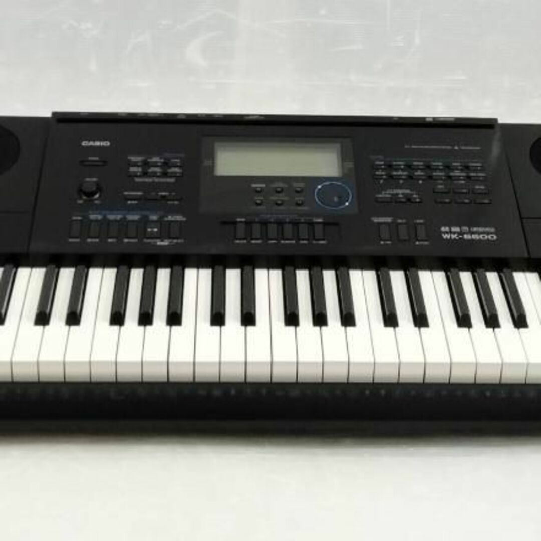 【美品】CASIO 76鍵盤 電子キーボード WK-6600 [ベーシック] ①