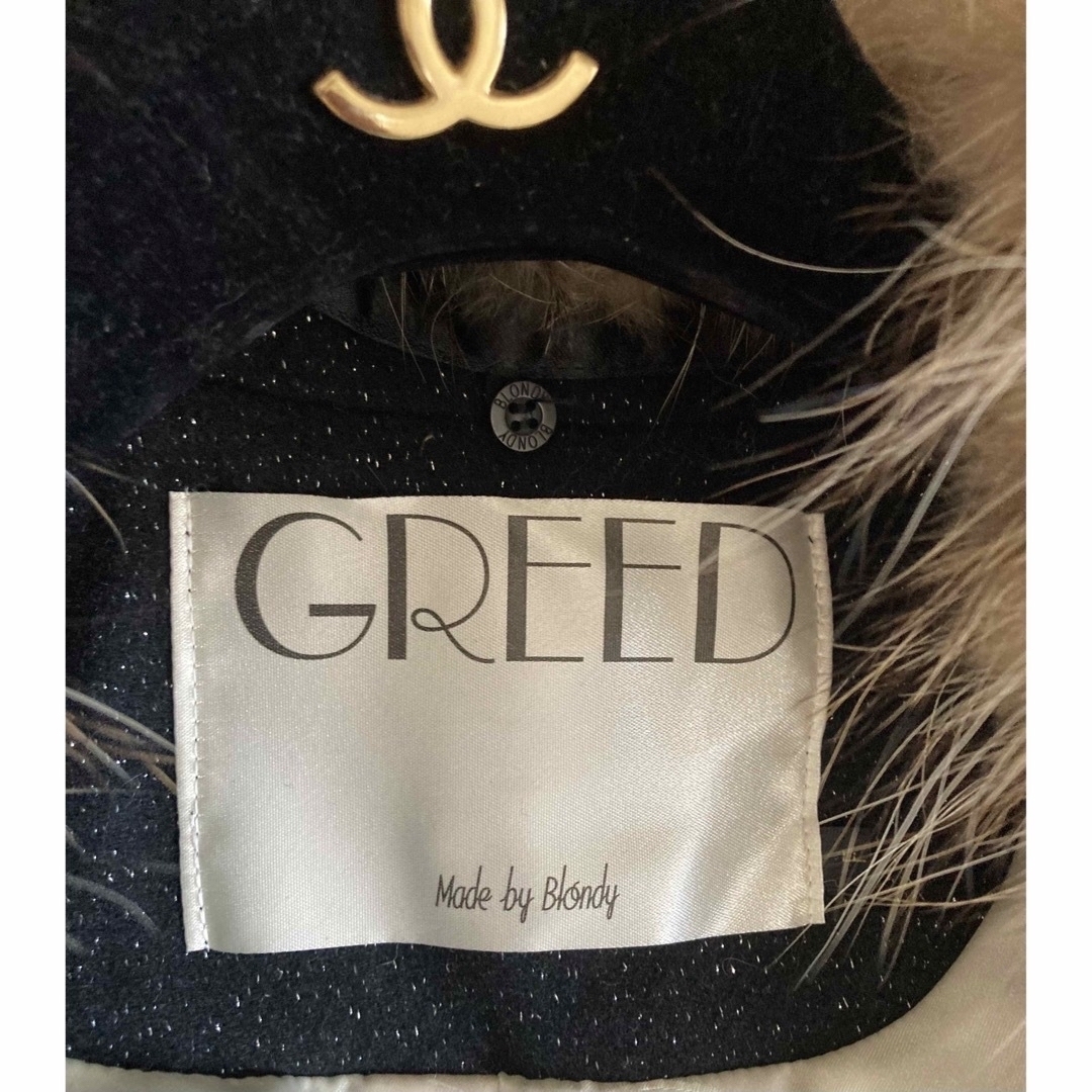 【GREED】ꫛ ꫀꪝ新品未使用ジャケット　ブラック　シルバーラメ✖️ゴールド 2