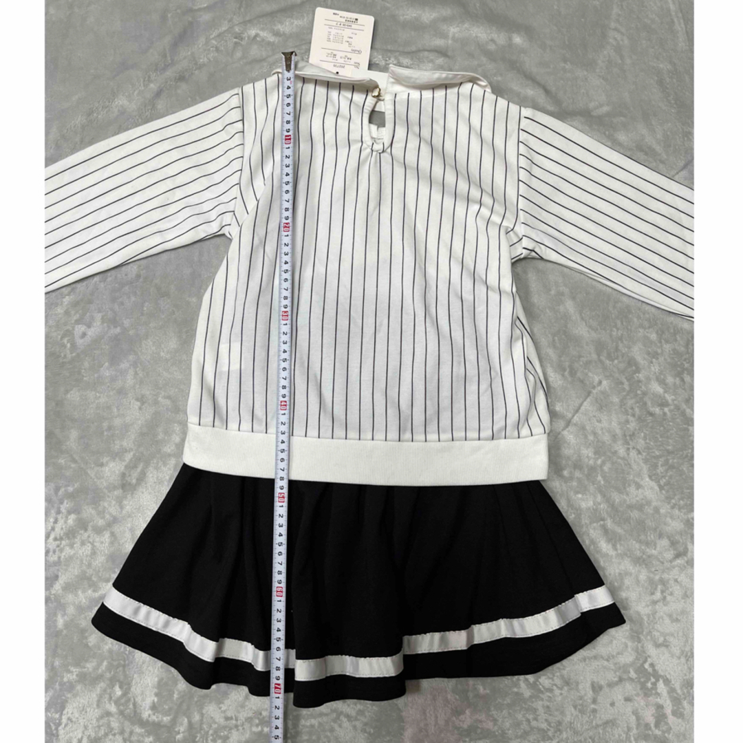 カットソー スカート 2枚セット 150cm ワンピース キッズ/ベビー/マタニティのキッズ服女の子用(90cm~)(ワンピース)の商品写真