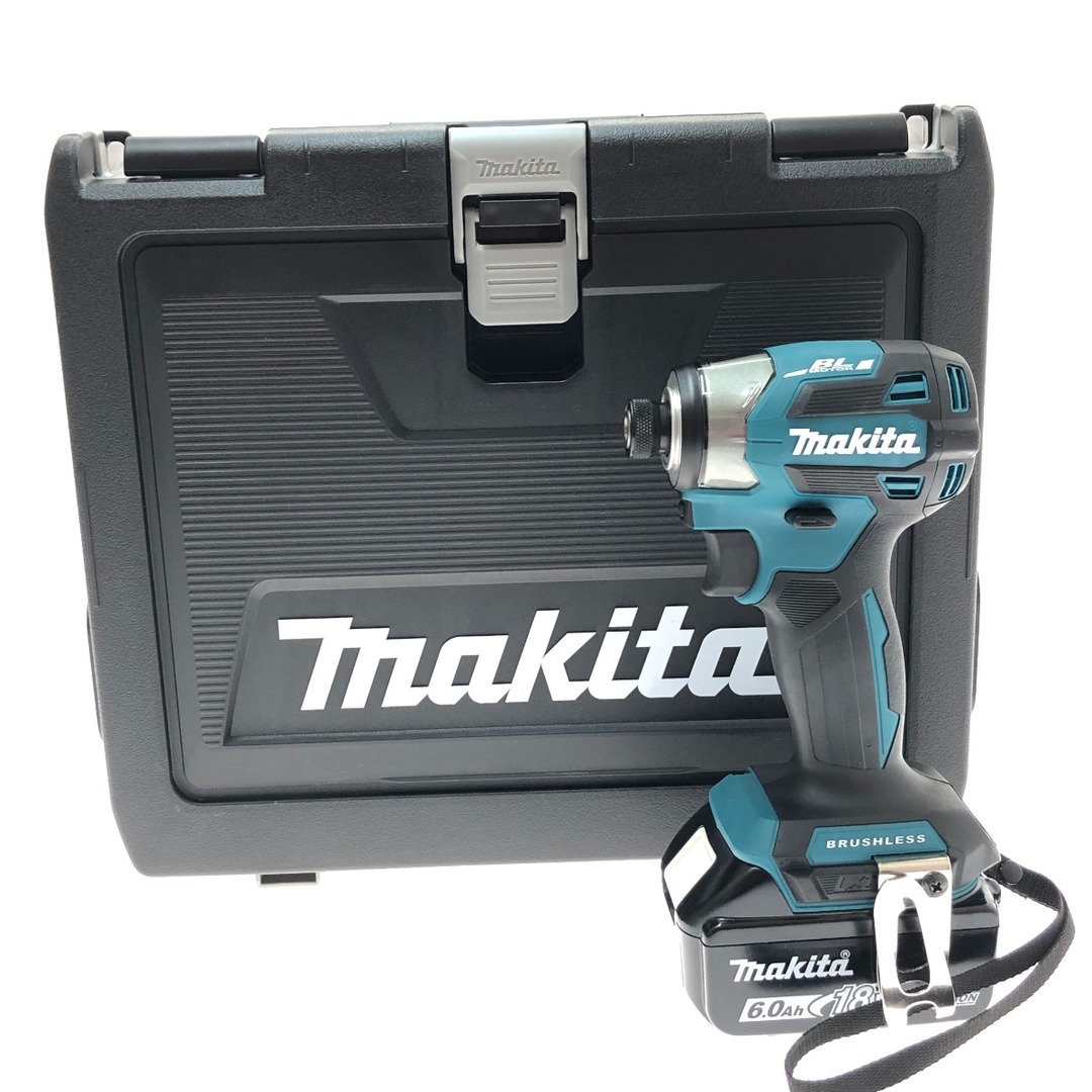 □□MAKITA マキタ 充電式インパクトドライバ TD173DRGX ブルー-