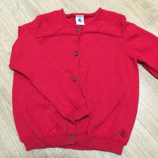 プチバトー(PETIT BATEAU)のプチバトー カーディガン こんこん様専用(カーディガン)