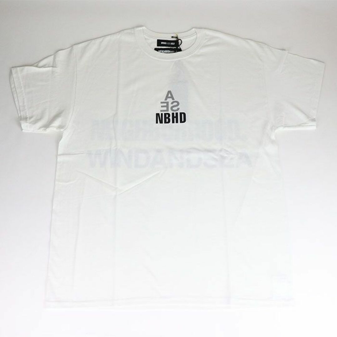 2021SS NEIGHBORHOOD x WIND AND SEA NHWDS-1 / C-TEE . SS 白 L