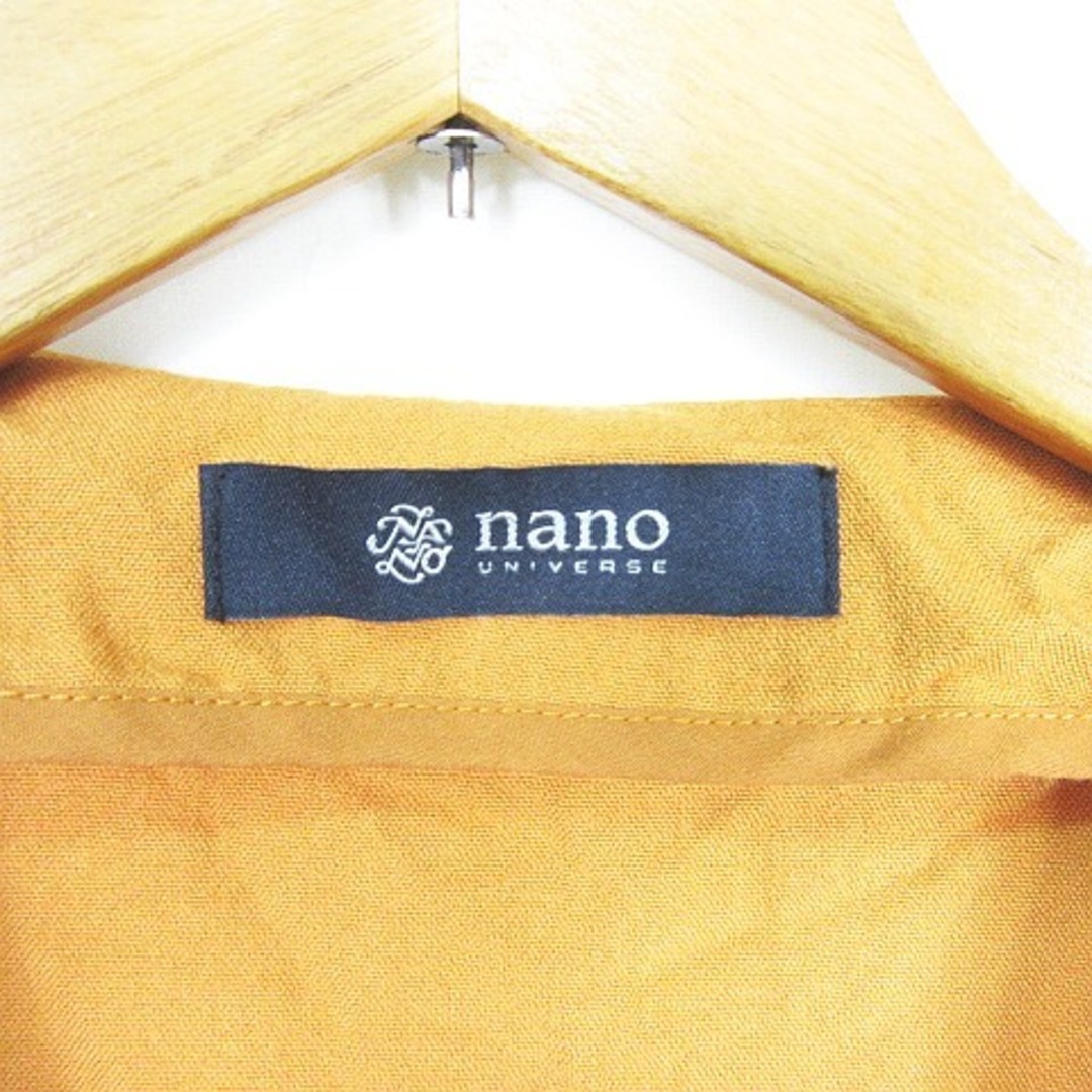 nano・universe(ナノユニバース)のナノユニバース nano universe ブラウス 長袖 Vネック F レディースのトップス(シャツ/ブラウス(長袖/七分))の商品写真