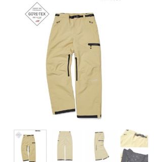 バートン(BURTON)の GORE-TEX DIMITO X MILLET PANTS BEIGE(ウエア/装備)