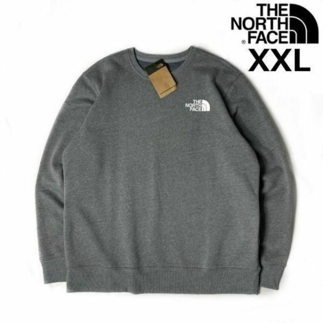 ノースフェイス トレーナー スウェット 裏起毛 US(XXL)グレー181130 | フリマアプリ ラクマ