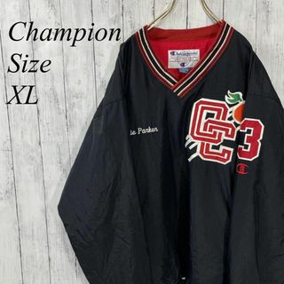 champion チャンピオン プルオーバー カレッジロゴ ナイロンジャケット