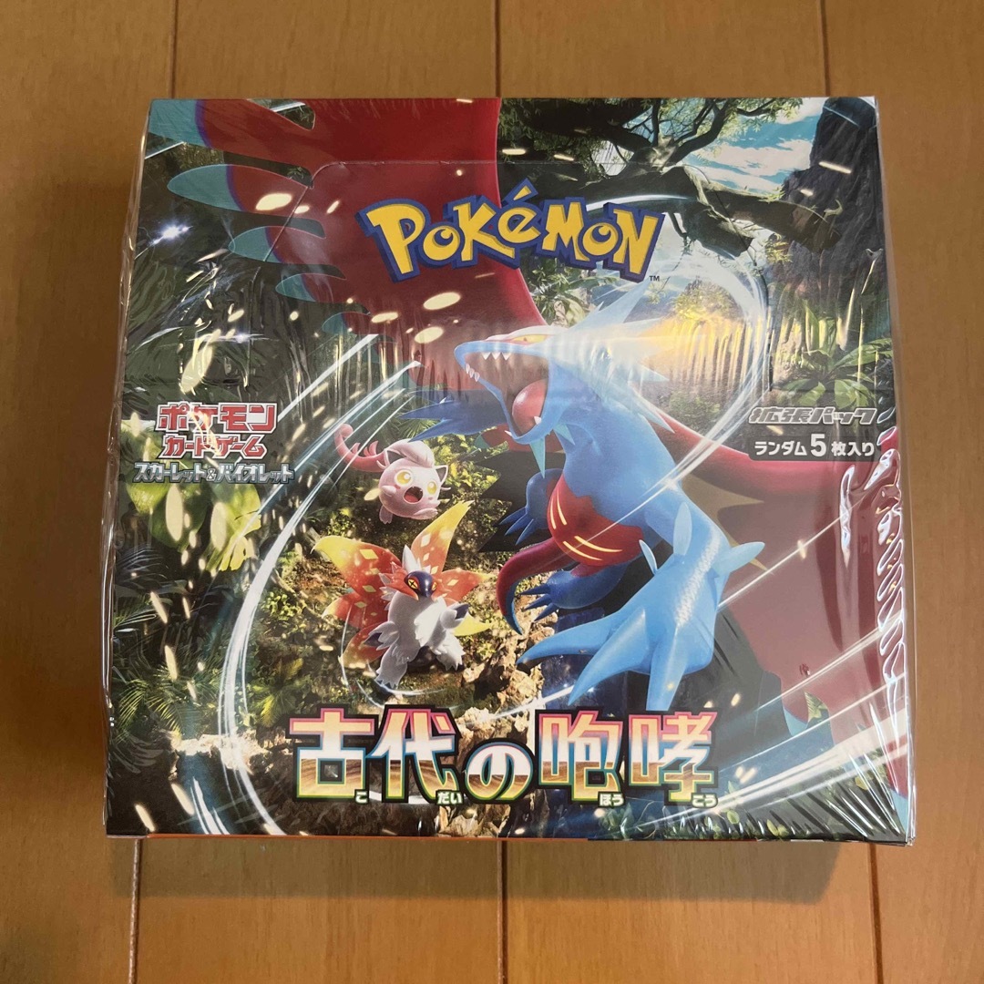 古代の咆哮 BOX シュリンク付き ポケモンカード