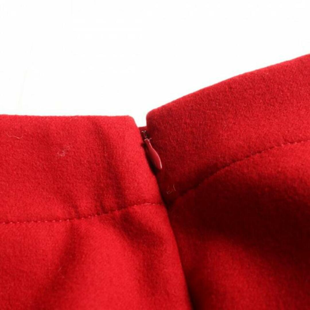 sacai(サカイ)の スカート ウール レッド アシンメトリー レディースのスカート(ロングスカート)の商品写真