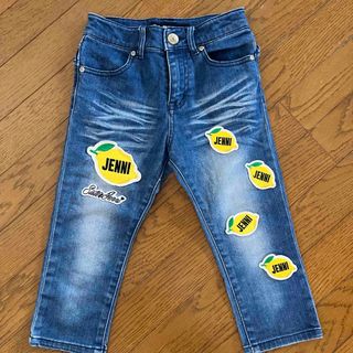 ジェニィ(JENNI)の♡本日限定お値下♡JENNI ワッペン ジーンズ 140♡(パンツ/スパッツ)